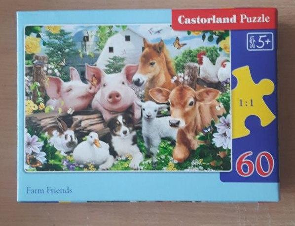 УЦІНКА! CASTORLAND PUZZLE 120 MIDI. FARM FRENDS / Друзі на фермі