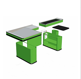 Касовий бокс UNO з транспортерною стрічкою