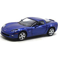 Машинка металлическая "Chevrolet Corvette Z06 2007", сапфир