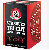 Уголь кокосовый Starbuzz Tri Cut (72 кубика) под калауд