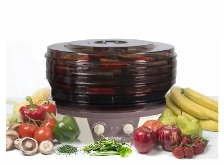 Електросушарка (дегідратор) для фруктів, овочів, грибів 5 секцій 300 W Livstar LSU-1421. Сушарка для фруктів