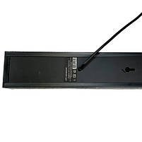 Підвісний чорний світлодіодний лінійний світильник 32w 5000K 2660Lm 120см Sneha (996559), фото 3