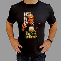 Мужская футболка. Печать на футболке. Футболка Крестный Отец (The Godfather)