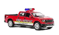 Машинка игрушечная Ford F-150 SVT Raptor-Police АВТОПРОМ (звук, свет, 1:34, подвижные колеса, в коробке) 68424