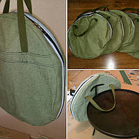 Універсальна брезентова сумка чохол для сковорідки із борони