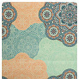 Замшевий двошаровий килимок для йоги 183x61x0.3 см Record FI-5662-15, фото 4