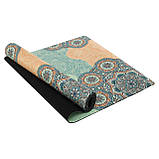 Замшевий двошаровий килимок для йоги 183x61x0.3 см Record FI-5662-15, фото 2