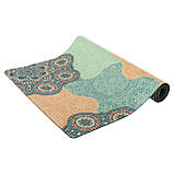 Замшевий двошаровий килимок для йоги 183x61x0.3 см Record FI-5662-15, фото 3