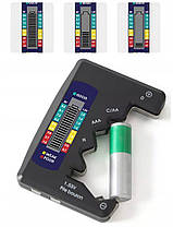 Тестер акумуляторів BT-886 LCD BATTERY TESTER, AA, AAA, 9 В, R14, R20,CR,LR, фото 5
