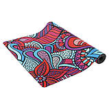 Замшевий двошаровий килимок для йоги 183x61x0.3 см Record FI-5662-16, фото 3