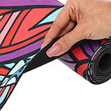 Замшевий двошаровий килимок для йоги 183x61x0.3 см Record FI-5662-16, фото 6