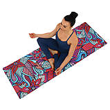 Замшевий двошаровий килимок для йоги 183x61x0.3 см Record FI-5662-16, фото 7