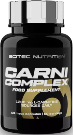 Комплекс амінокислот для зниження ваги Scitec Nutrition Carni Complex 60капс, фото 1