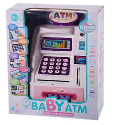 Іграшковий Банкомат Скарбничка Baby ATM англійською WF-3005