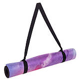 Замшевий двошаровий килимок для йоги 183x61x0.3 см Record FI-5662-19, фото 8