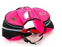 Походная сумка-рюкзачок для собак L 75 - 90см Розовый