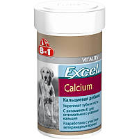 8 in 1 Calcium кальций для собак с витамином D3 155 таблеток 100 мл