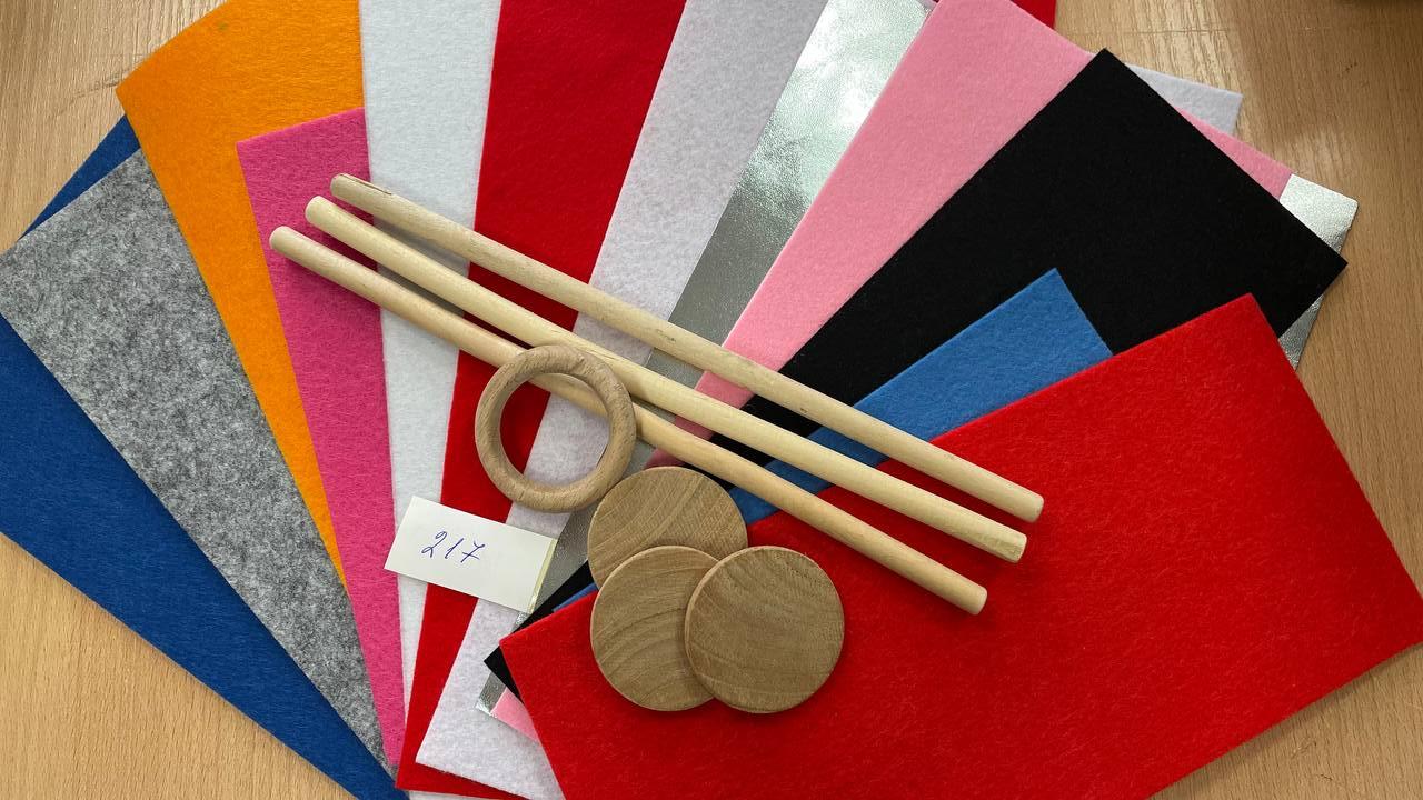 РОЗПРОДАЖ: Набір фетру №217, фото 1