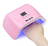 Професійна лампа UV/LED Sun 9S Pro (на USB)для манікюру та педикюру, 120 Вт., фото 4