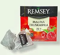 Чай фруктовый Remsey Malina Truskawka со вкусом малины и клубники