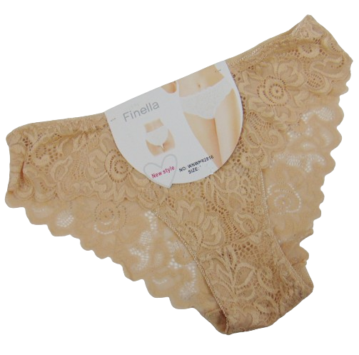 Мереживні трусики Finella 82816 2XL бежеві