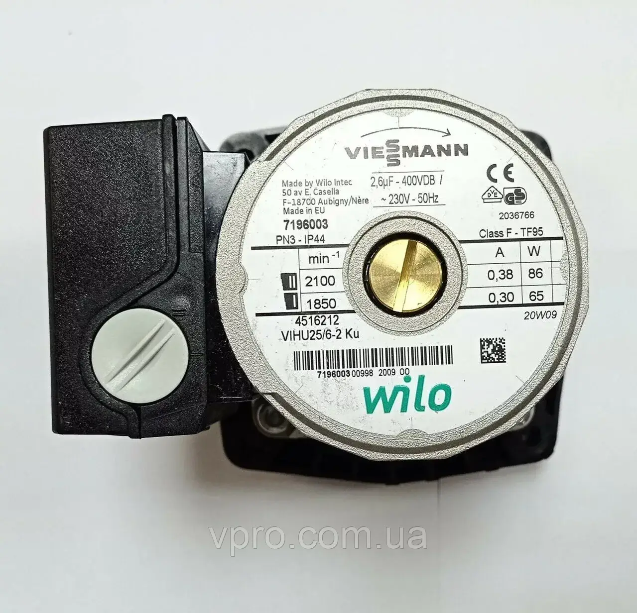 Насос для газового котла Viessmann Wilo 25/6-2 Vitopend WH0A 7825097