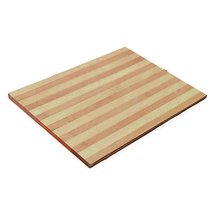 Дошка кухонна обробна Bamboo BB-3828 бамбукова 38х28 см, фото 3