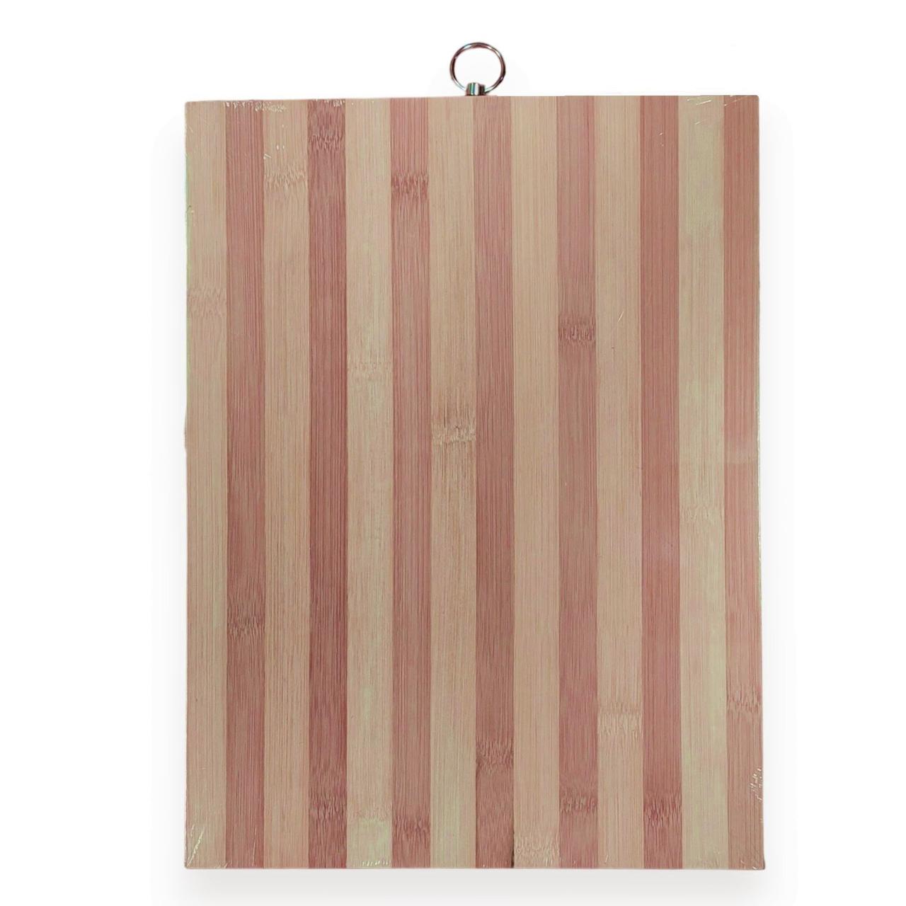 Дошка кухонна обробна Bamboo BB-3828 бамбукова 38х28 см