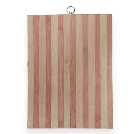 Дошка кухонна обробна Bamboo BB-3828 бамбукова 38х28 см, фото 1