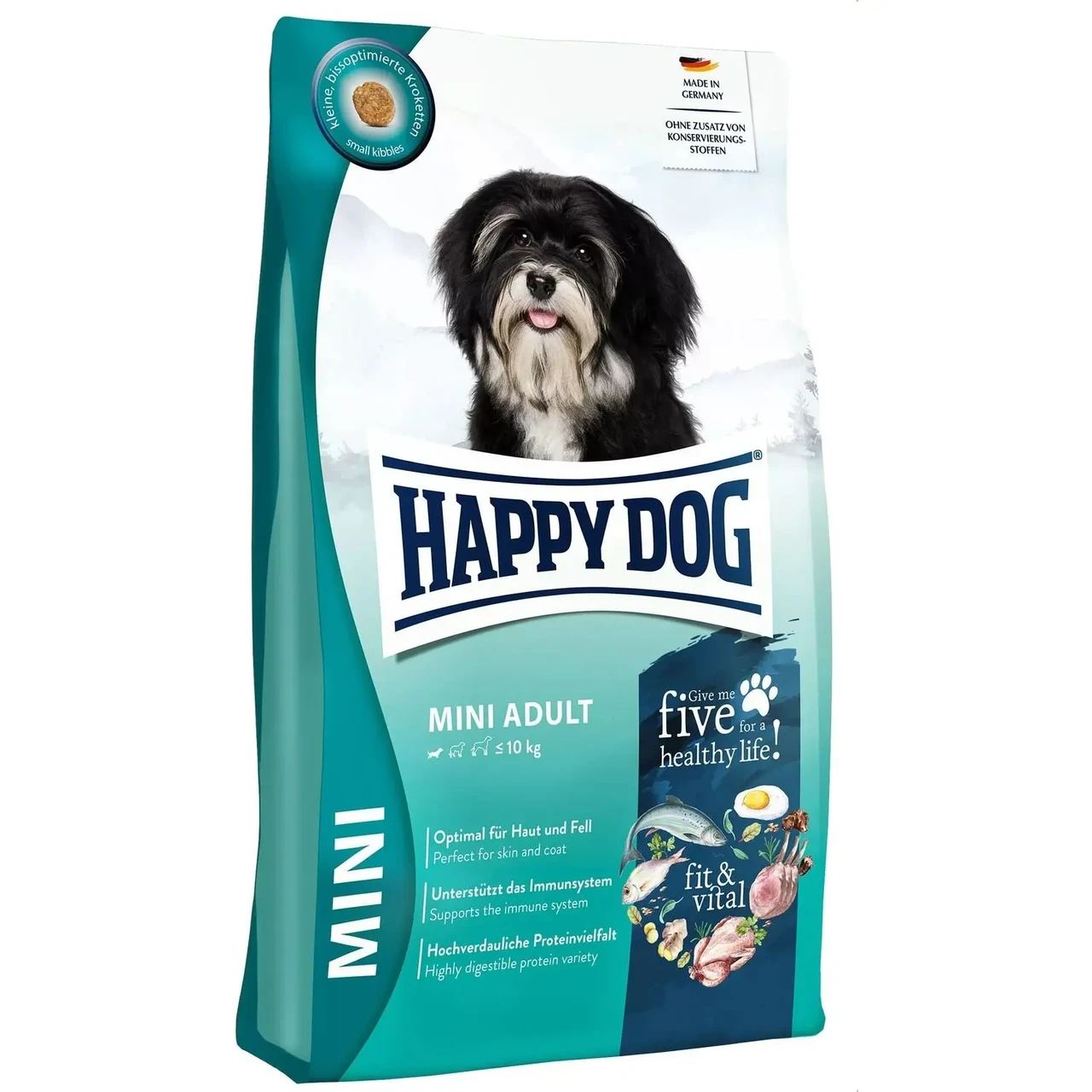 Happy Dog Mini Adult (Хеппі Дог Міні Едалт) сухий корм для дорослих собак маленьких порід