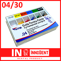 Гуттаперчевые штифты 04/30, Gutta Percha Points 04/30 (HTM)