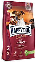 Happy Dog Mini Africa (Хэппи Дог Мини Африка) сухой корм без злаков для маленьких собак при аллергии