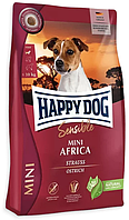 Happy Dog Mini Africa (Хеппі Дог Міні Африка) сухий корм без злаків для маленьких собак під час алергії
