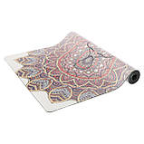 Замшевий двошаровий килимок для йоги 183x61x0.3 см Record FI-5662-24, фото 4