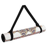 Замшевий двошаровий килимок для йоги 183x61x0.3 см Record FI-5662-24, фото 8