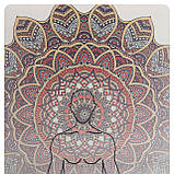 Замшевий двошаровий килимок для йоги 183x61x0.3 см Record FI-5662-24, фото 2