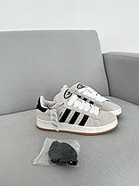 Жіночі Кросівки Adidas Campus 00s Grey Black / Адідас Кампус 00 Сірі з Чорним, фото 5