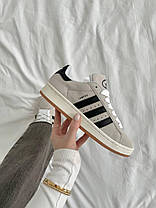 Жіночі Кросівки Adidas Campus 00s Grey Black / Адідас Кампус 00 Сірі з Чорним, фото 3