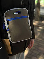 Мессенджер сумка барсетка Patagonia мужская хаки, сумка барсетка патагония женская