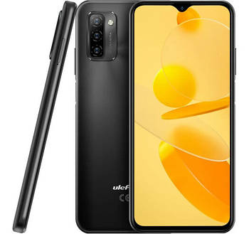 Смартфон Ulefone Note 12P 4/64GB Black, 13+2+2/8Мп, 6.82'' IPS, Unicos SC9863A, 7700mAh