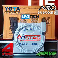 Кабель гбо Stag для настройки ГБО STAG, Yota, LPGTech, Digitronic, Lovato, Tegas, Optima, Atiker