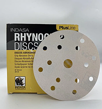 Абразивні круги INDASA PLUS LINE d=150 мм/ 15 отв. P80-P1000 (уп.-50 шт.), P80