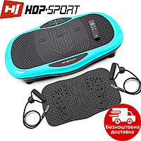 Виброплатформа Hop-Sport 3D HS-070VS Scout бирюзовый/ Для интенсивных тренировок