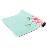 Замшевий двошаровий килимок для йоги 183x61x0.3 см Record FI-5662-27, фото 2