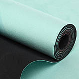 Замшевий двошаровий килимок для йоги 183x61x0.3 см Record FI-5662-27, фото 5