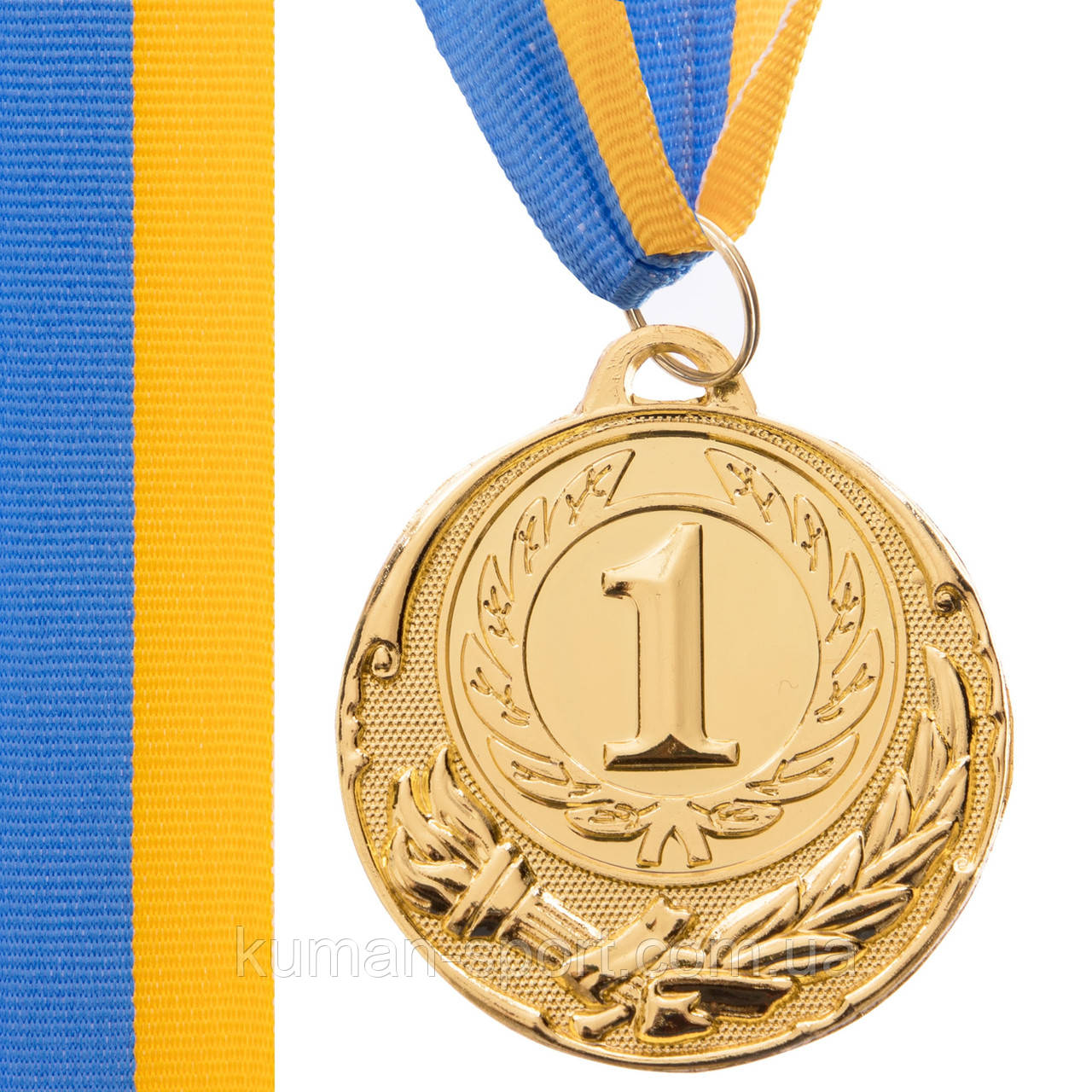 Медаль C 34 (метал, d-5 см, 20 g, на стрічці)