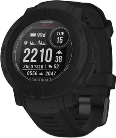 Смарт-годинник Garmin Instinct 2 Solar — Tactical Edition Black