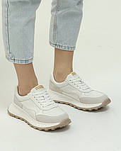 Кросівки весняні Lonza 185136 36 білі шкіра, фото 2