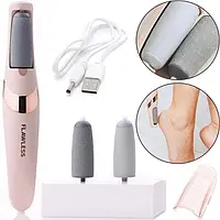 Електрична пемза для видалення мозолів і чищення п'ят Flawless Pedi