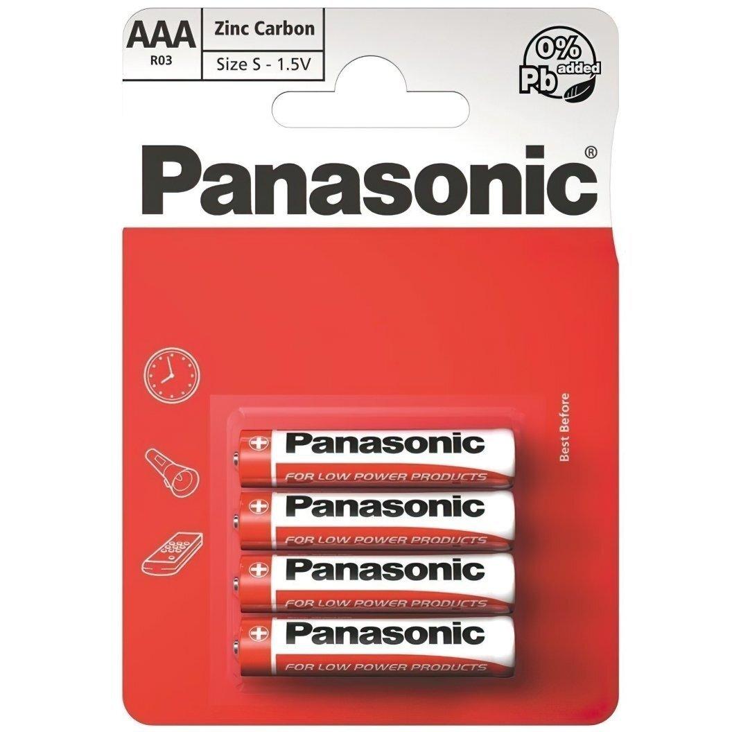 Батарейка Panasonic Red Zinc AAA Zinc-Carbon 1 шт, фото 1